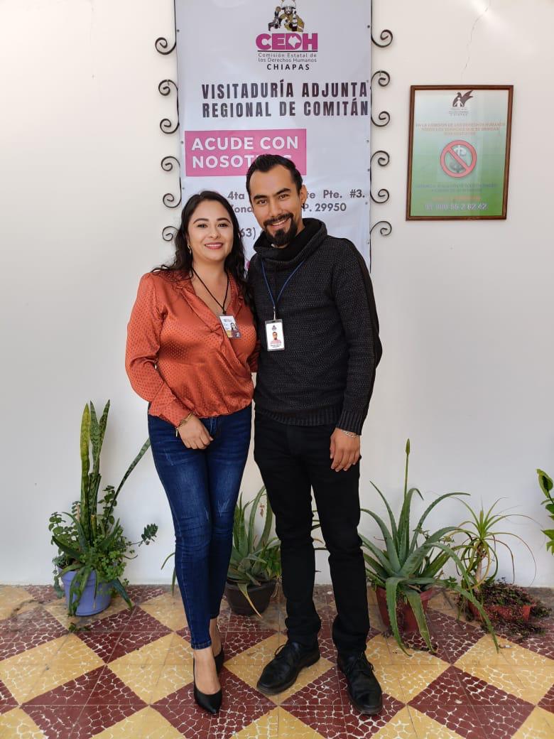 📌Fortalece CEDH vínculos interinstitucionales en favor de los derechos de las mujeres