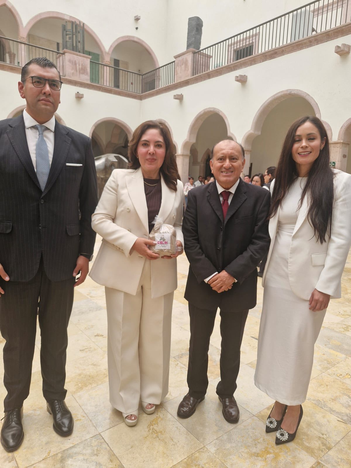 Participa CEDH en la Primera Asamblea General Extraordinaria 2025 de la FMOPDH en Zacatecas.