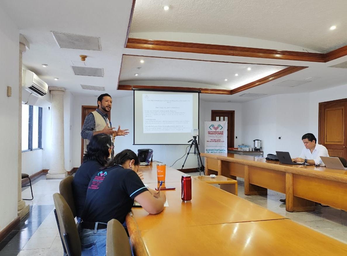 📌 Capacita CEDH a Servidores Públicos de la Secretaria de la Frontera Sur