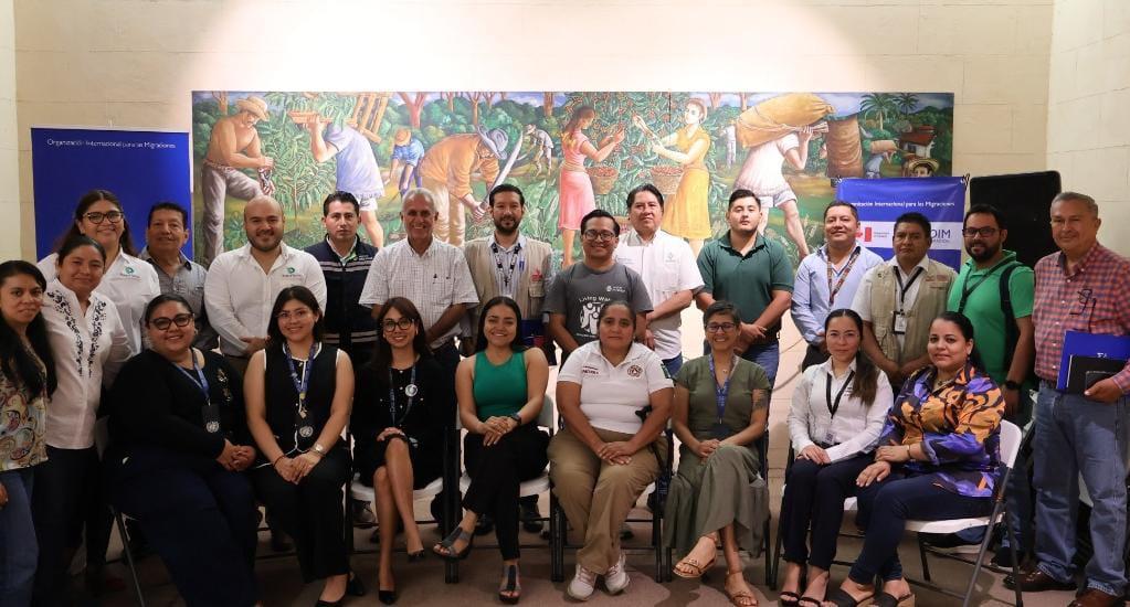 📌 CEDH integra Mesa Local del proyecto “Fortalecimiento de la Adaptación Climática para Enfrentar los Factores Ambientales Adversos de la Migración en las Comunidades que Dependen de la Agricultura y los Recursos en el Sur de México”, presentado por OIM