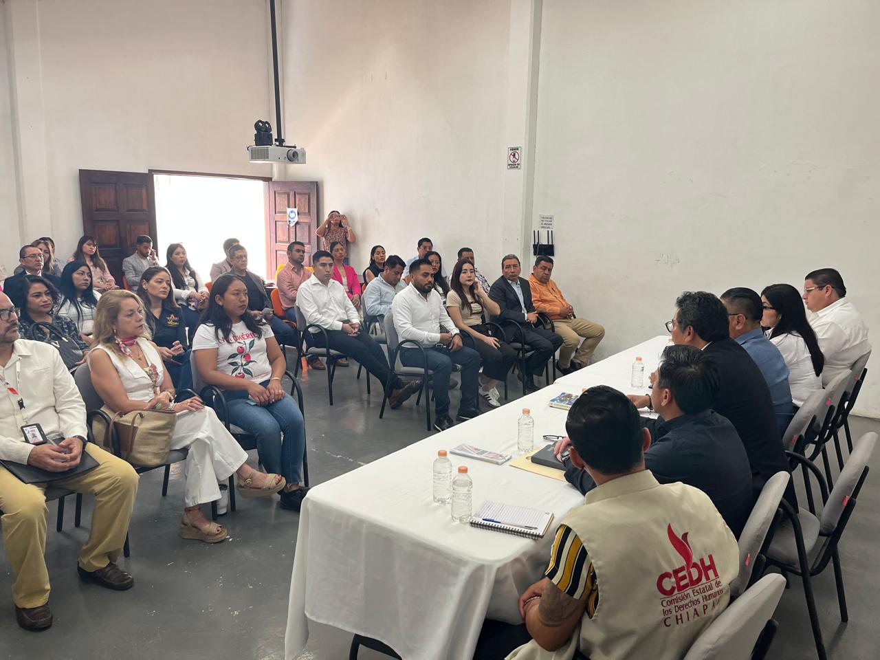 📌CEDH Chiapas impulsa diálogo regional con autoridades judiciales y fiscales en Comitán