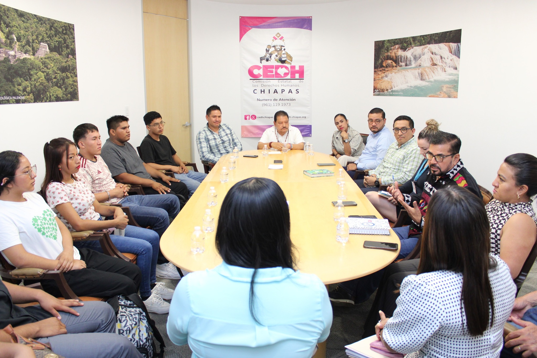 📌 Garantiza CEDH derecho humano a la educación de jóvenes en Chiapas