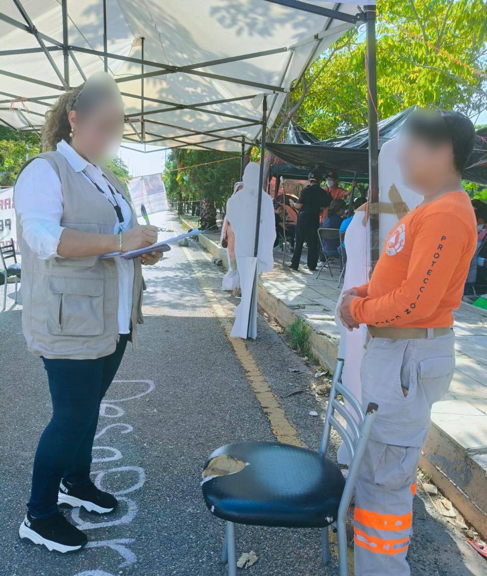 📌 Tuxtla Gutiérrez 23 octubre. CEDH Chiapas a través de la Visitaduría General Especializada en Atención de Asuntos de la Mujer
