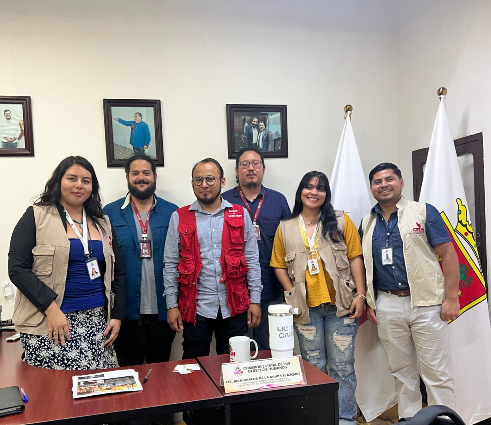 📌CEDH Chiapas y CHIRLA México, sostienen reunión en pro de los Derechos Humanos de Personas Migrantes Retornadas de Estados Unidos.