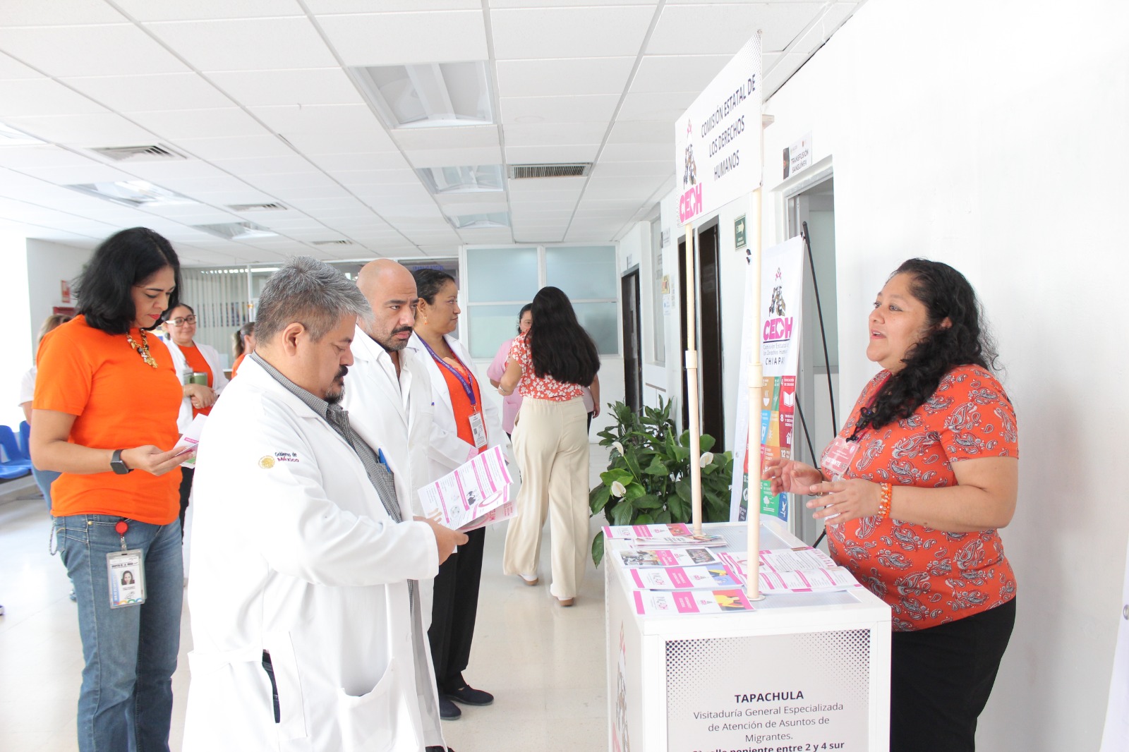 📍En conmemoración del Día Internacional de la Eliminación de la Violencia contra la Mujer (25N), La CEDH Chiapas, a través del Instituto de Investigación y Capacitación en Derechos Humanos