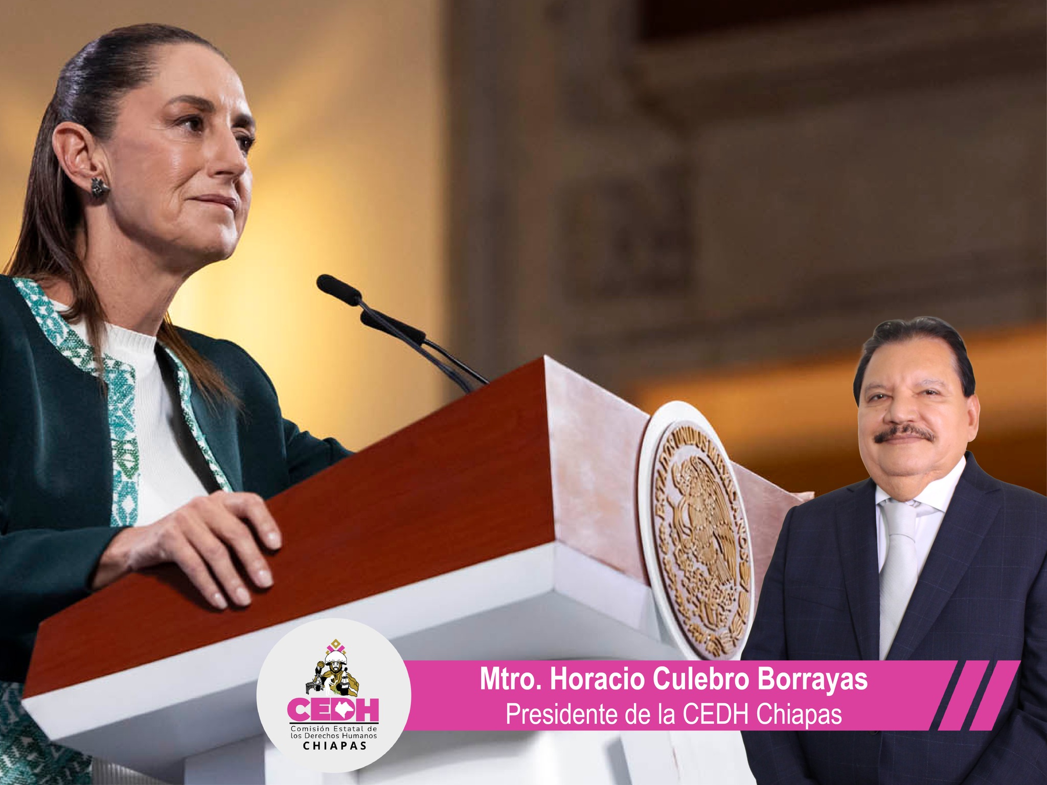 La Presidenta de la República Claudia Sheinbaum Pardo Exhortó a las autoridades de Chiapas a atender la recomendación de la CEDH sobre el caso Muñoz.