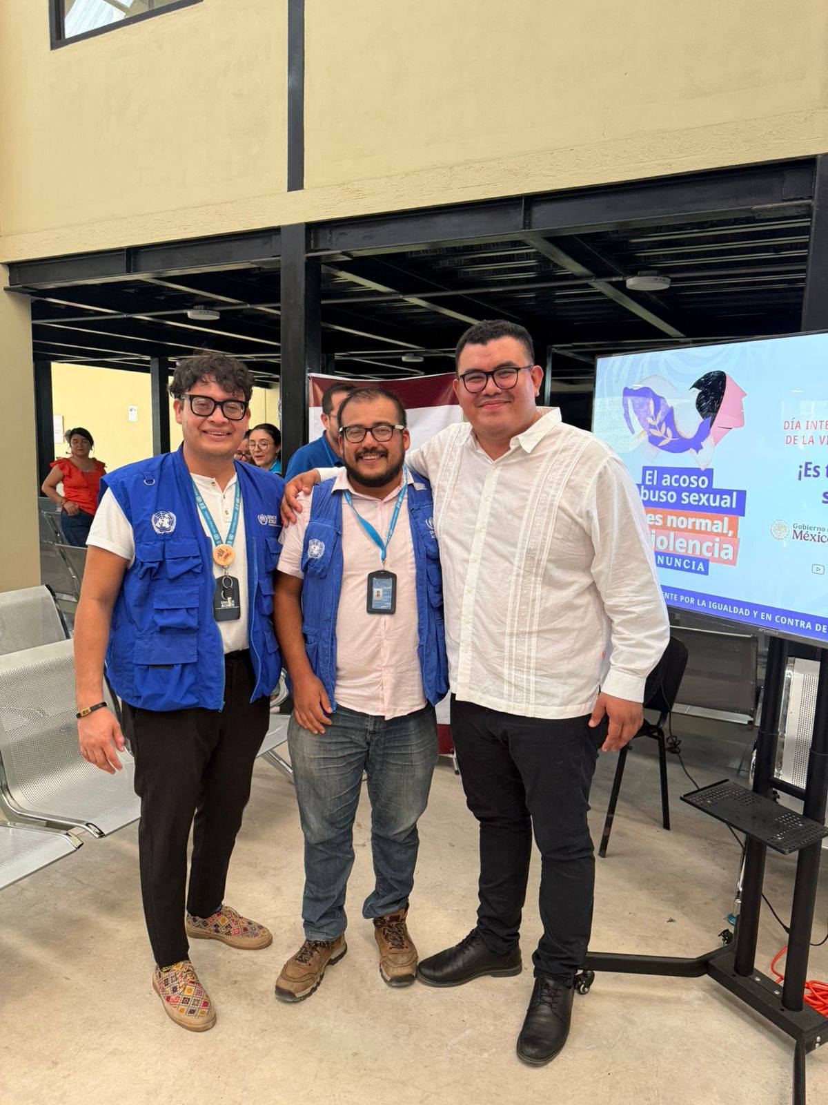 La Comisión Estatal de los Derechos Humanos, a través del Visitador General Especializada en Atención de Asuntos de Migrantes, Lic. Juan Carlos de la Cruz Velazquez