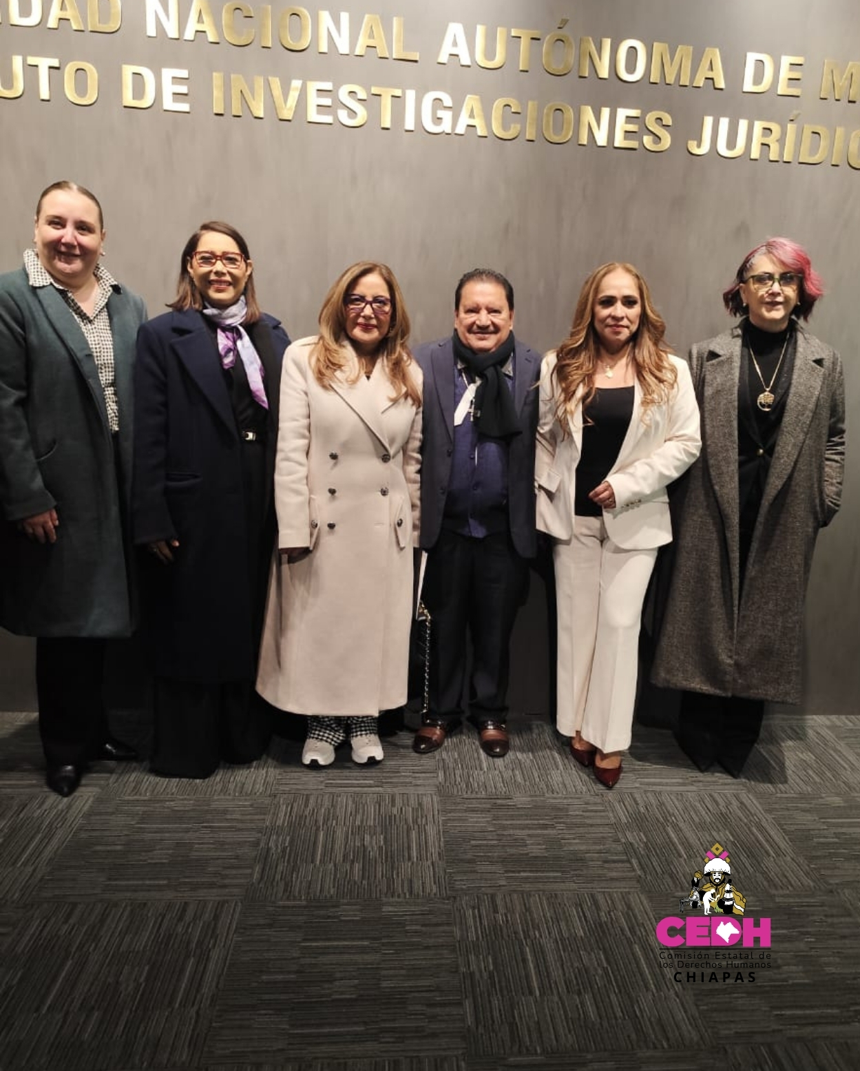 📌📲El Presidente de la Comisión Estatal de los Derechos Humanos de Chiapas, el Mtro. Horacio Culebro Borrayas, en representación del Estado de Chiapas, asistió a la firma del Convenio de Colaboración celebrado entre la Universidad Nacional Autónoma de México (UNAM) y la Embajada de Francia en México