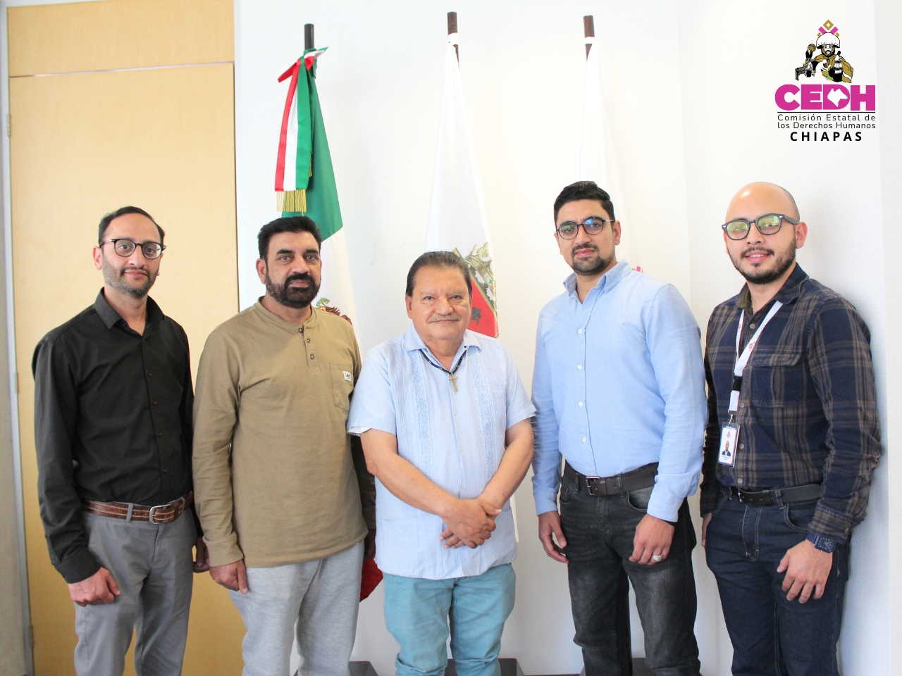 📌 En el marco de la promoción y protección de los derechos humanos en el ámbito empresarial, el presidente de la CEDH Chiapas, Mtro. Horacio Culebro Borrayas sostuvo una reunión de trabajo