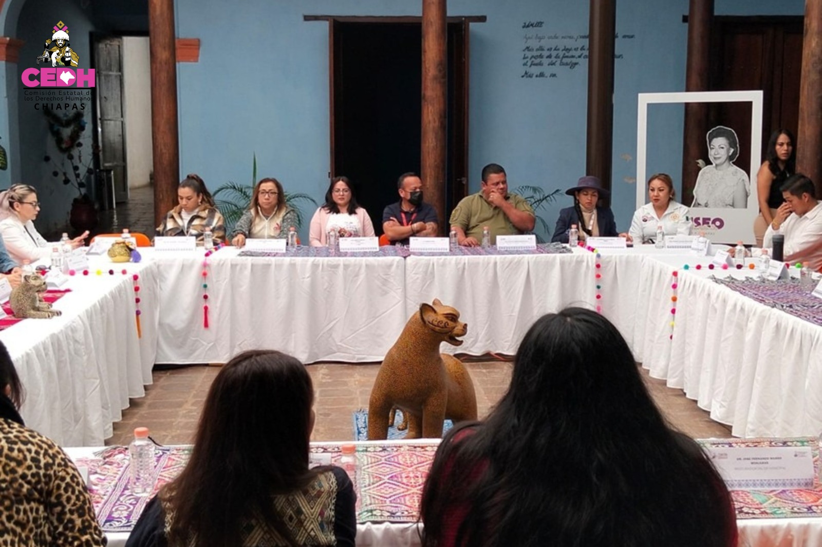 📍Se acudió a la Sesión Ordinaria del Consejo Municipal para Garantizar el Derecho de las Mujeres a la Igualdad y a una Vida Libre de Violencia, realizada en las instalaciones del Museo Rosario Castellanos (MUROC), en el municipio de Comitán.