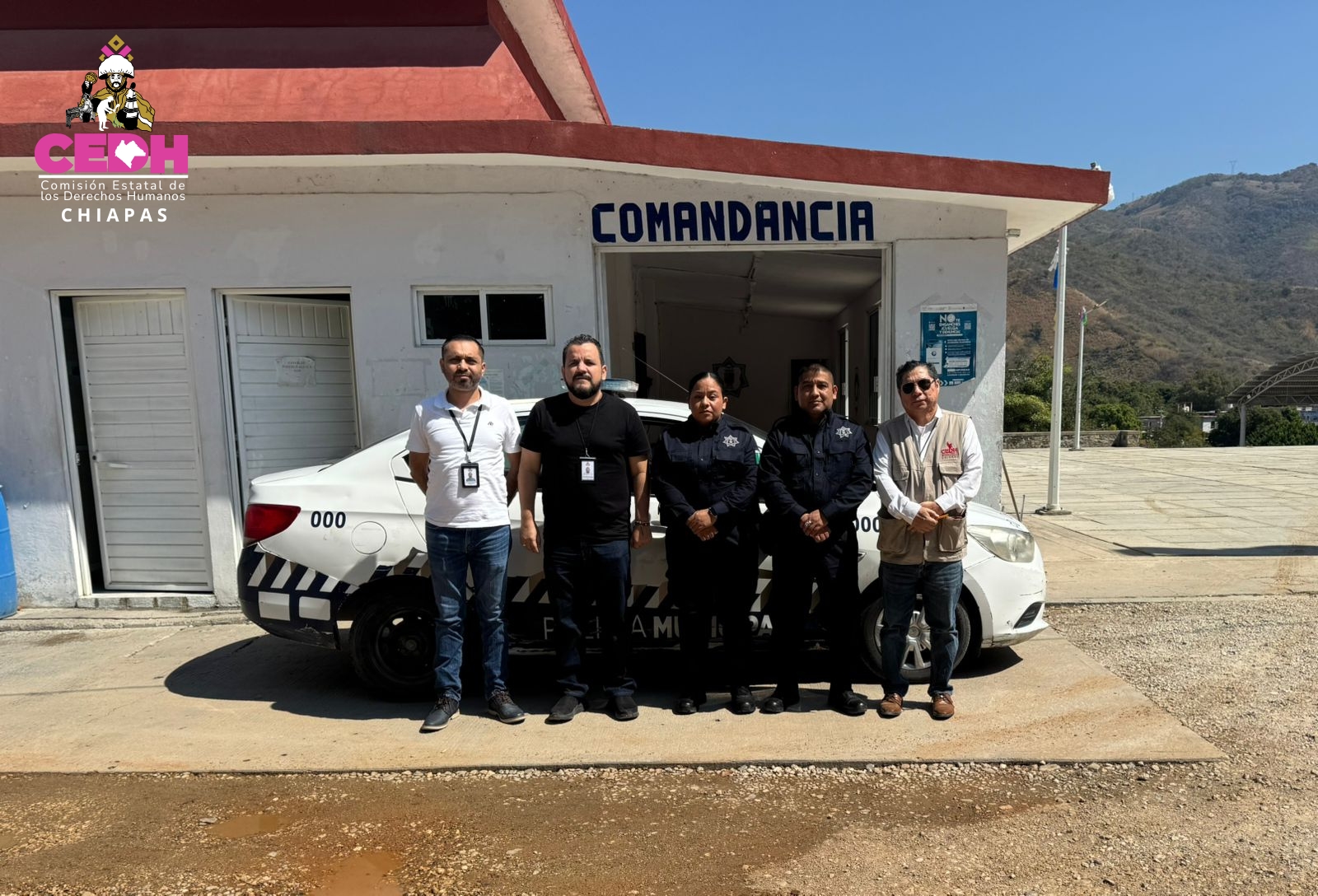 📌 Con el propósito de dar continuidad a las visitas de supervisión en los Centros de Detención Municipales, la CEDH Chiapas, a través de la Visitaduría General Especializada en Atención de Asuntos de Niñas, Niños y Adolescentes