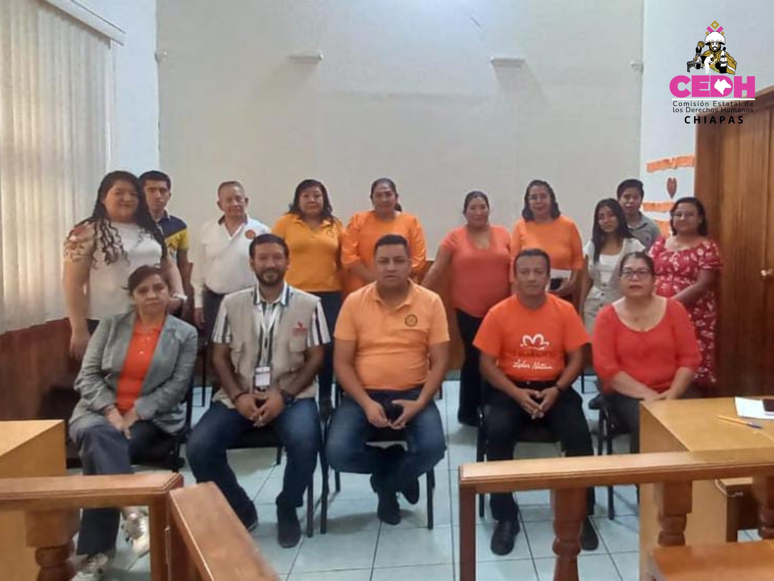📍📲La Comisión Estatal de los Derechos Humanos de Chiapas (CEDH), sensibiliza a Personal del Tribunal Agrario en Materia de erradicacion de la Violencia Laboral.