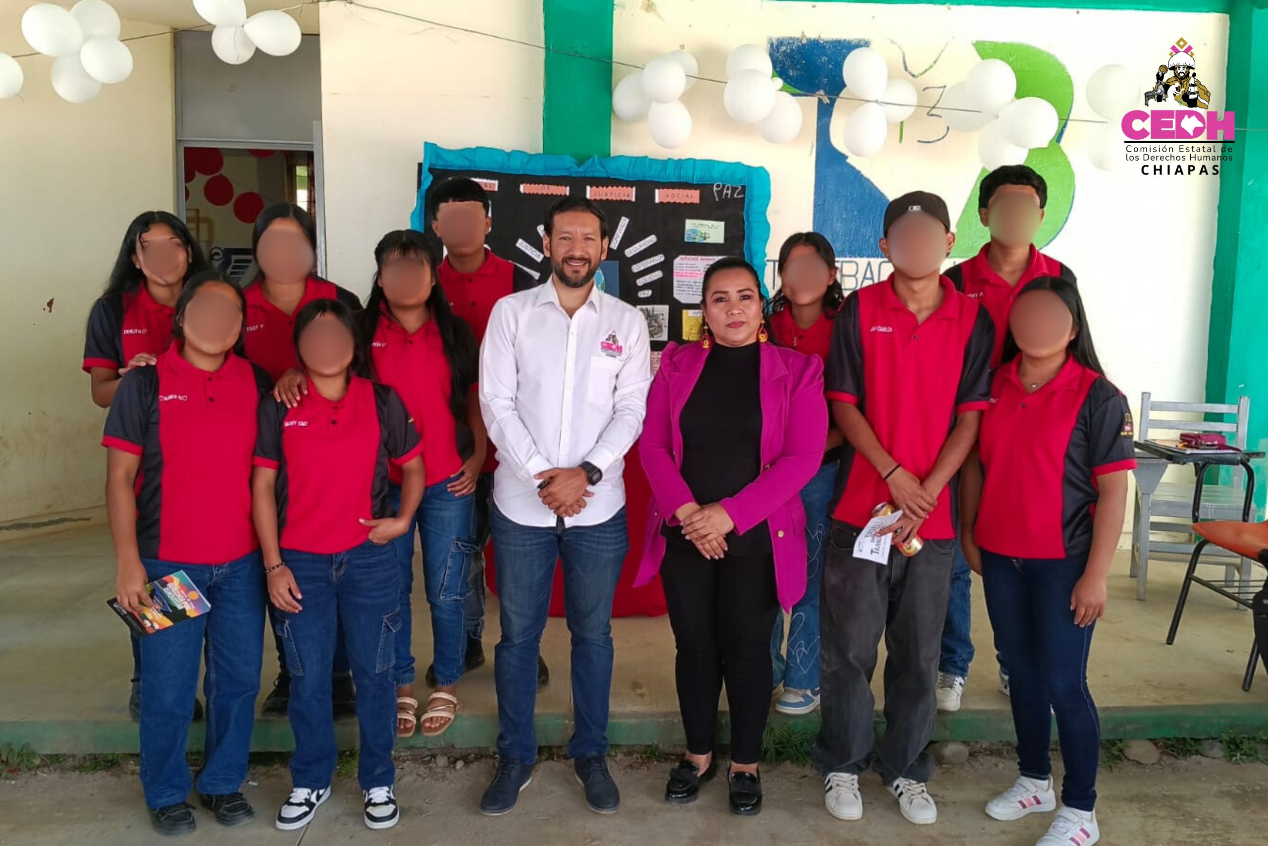 📍Participa la Comisión Estatal de los Derechos Humanos de Chiapas en la conmemoracion del «Dia de la Justicia Social».