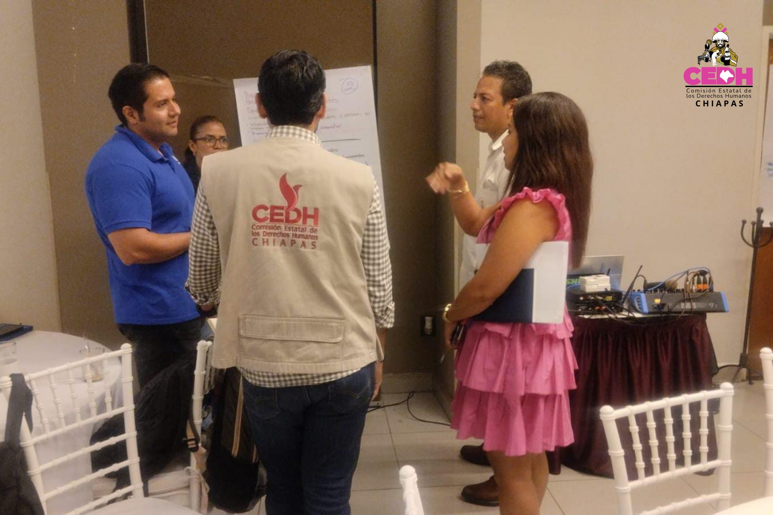 📌📲La Comisión Estatal de los Derechos Humanos de Chiapas, a través de personal adscrito a la Visitaduría General Especializada en Atención de Asuntos de Migrantes