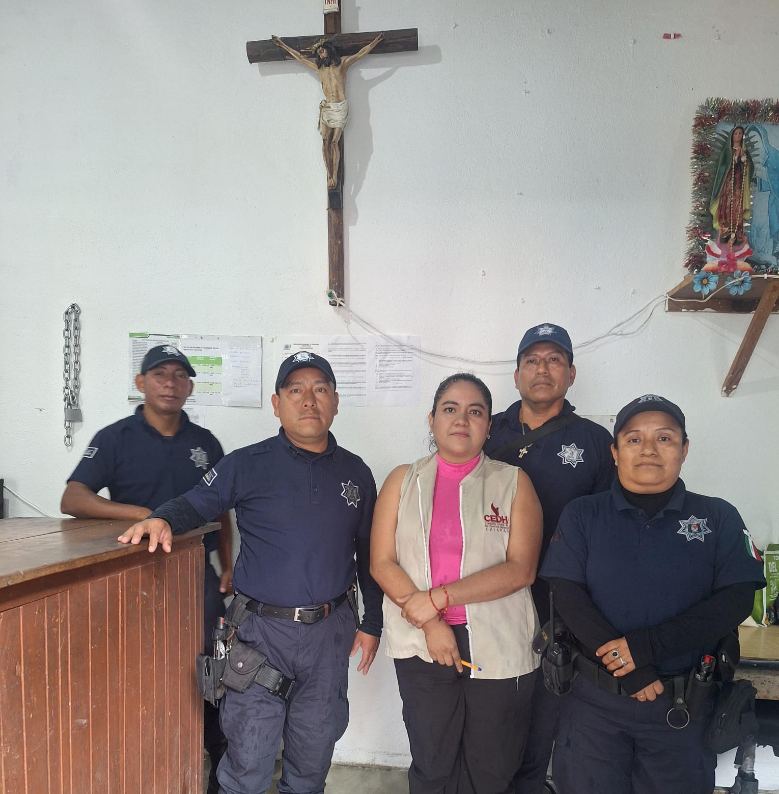 📌📲En cumplimiento de sus atribuciones, la Comisión Estatal de los Derechos Humanos de Chiapas, a través de la Visitaduría Adjunta Regional con sede en Pichucalco.