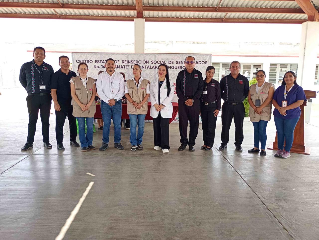 📌📲En el marco del Día de las Madres, personal de la CEDH Chiapas asistió al Centro Estatal de Reinserción Social para Sentenciados No. 14 “El Amate”.