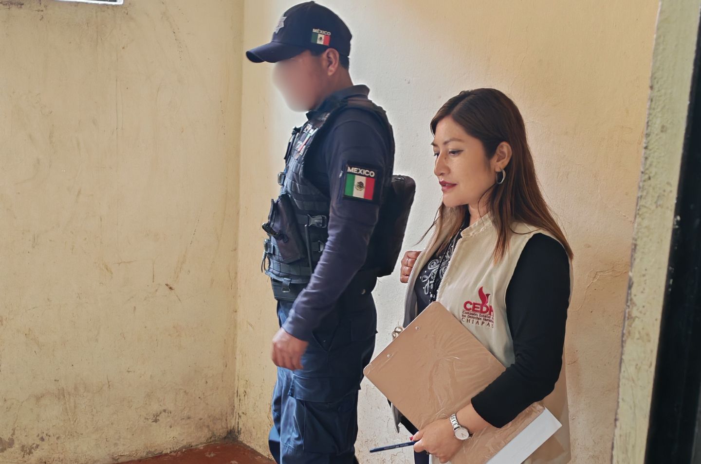 📍La Comisión Estatal de los Derechos Humanos de Chiapas, a través de la Visitaduría Adjunta Regional en Ocosingo