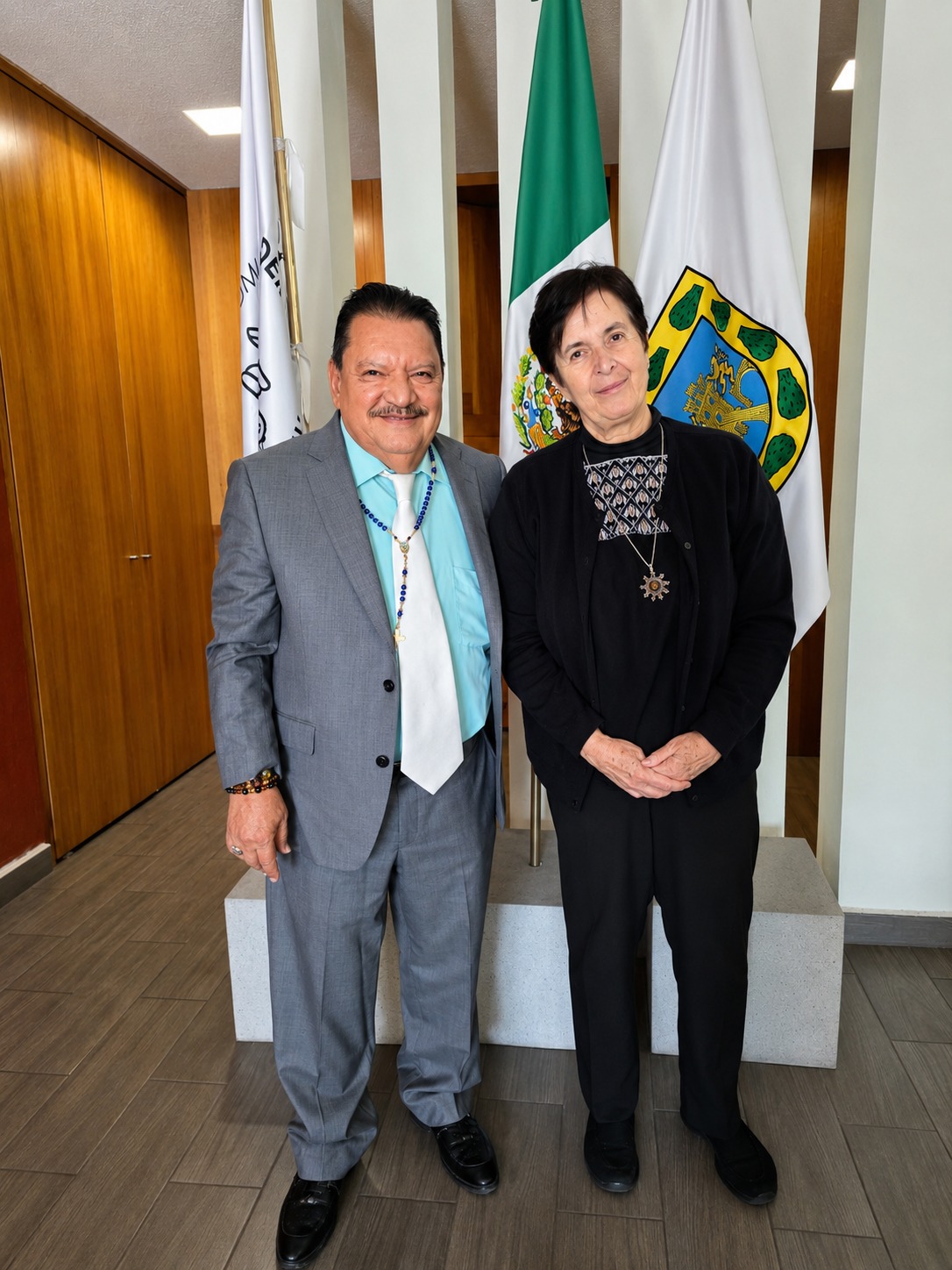 📍El Presidente de la Comisión Estatal de los Derechos Humanos de Chiapas, Mtro. Horacio Culebro Borrayas, llevó a cabo una sesión de trabajo con la Presidenta de la Comisión de Derechos Humanos de la Ciudad de México