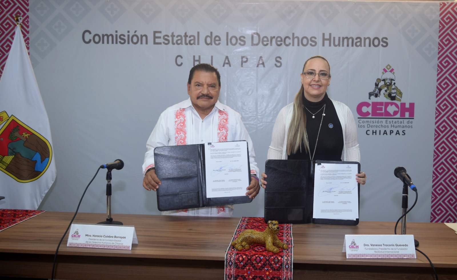 📌El presidente de la CEDH Chiapas en gira de trabajo en la Cámara de Diputados.