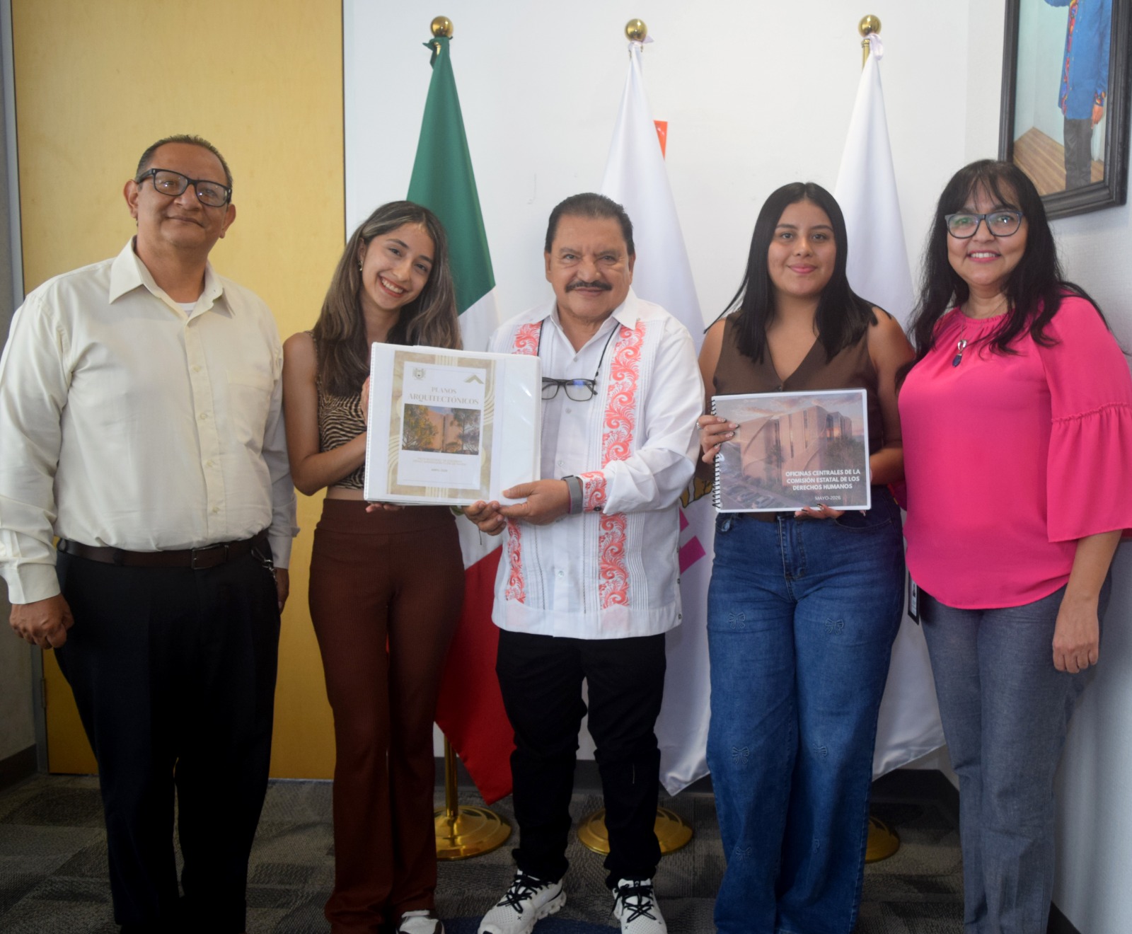 📌El presidente de la CEDH Chiapas en gira de trabajo en la Cámara de Diputados.