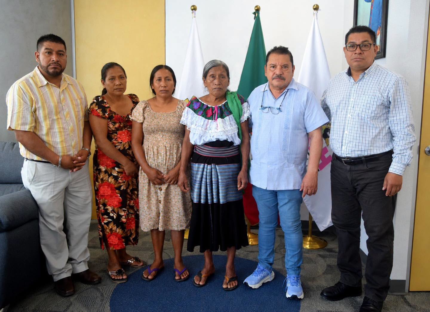 CEDH Chiapas recibe a activista y ciudadana de Ocosingo bajo política de puertas abiertas